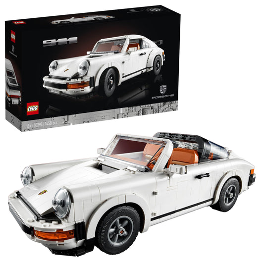 LEGO Creator Expert Porsche 911 – Maqueta de Coche Clásico 2 en 1 (Targa y Turbo) para Construir 10295